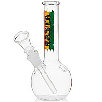 Бонг Rasta Flag Glass 16см, фото 1